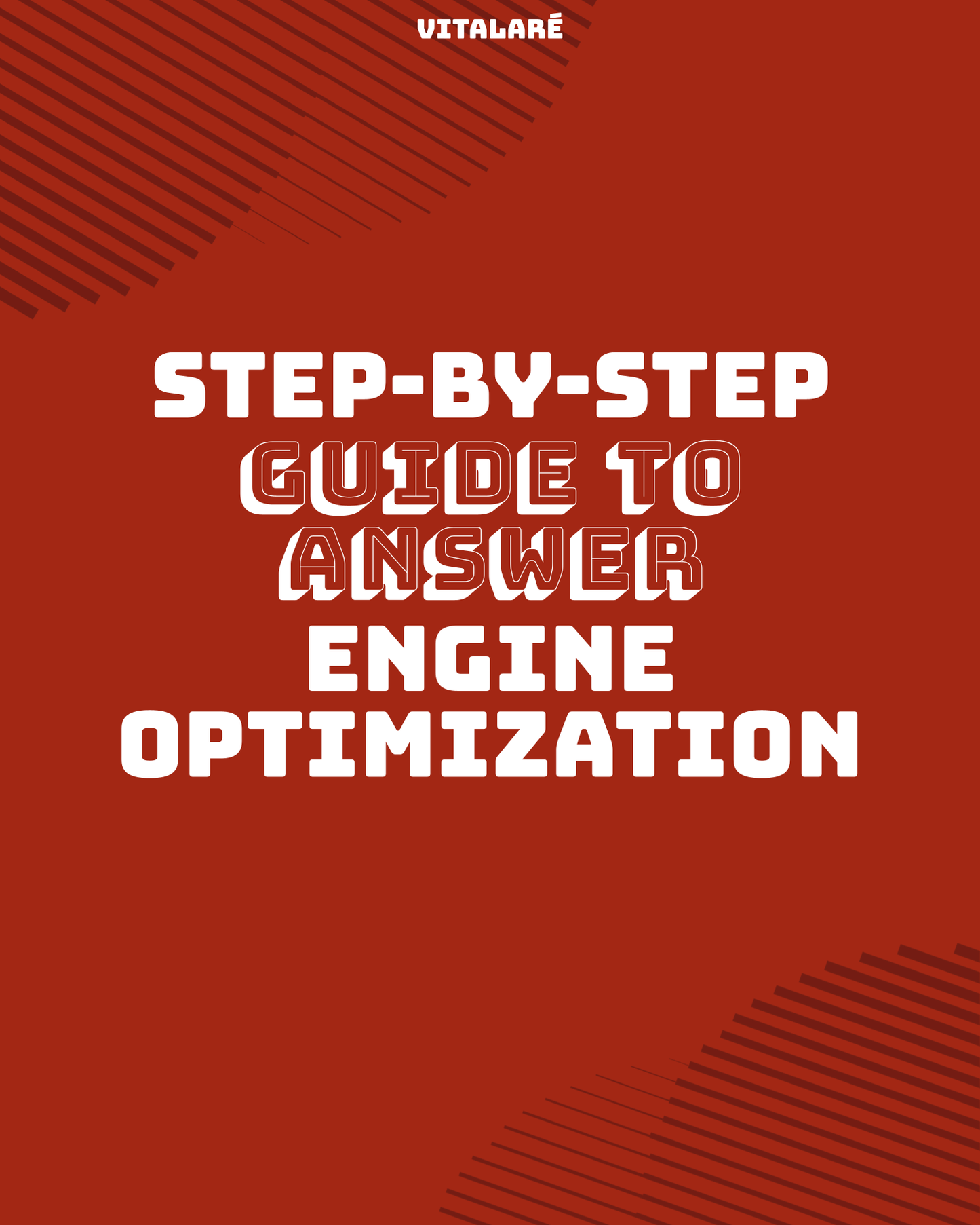 Cover of Step-by-Step Guide to Answer Engine Optimization email course — how to optimize for answer engine SEO and master voice search.
