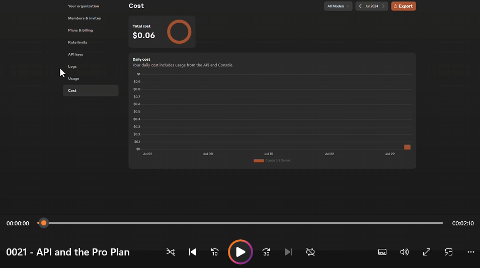 Video lesson Part 21 of Leverage Claude AI for Business and Content Creation