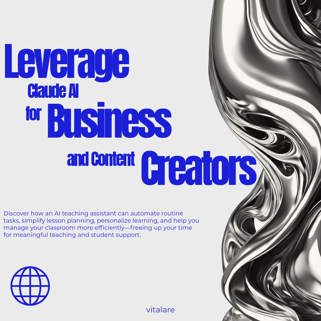 Cover of Leverage Claude AI for Business and Content Creation