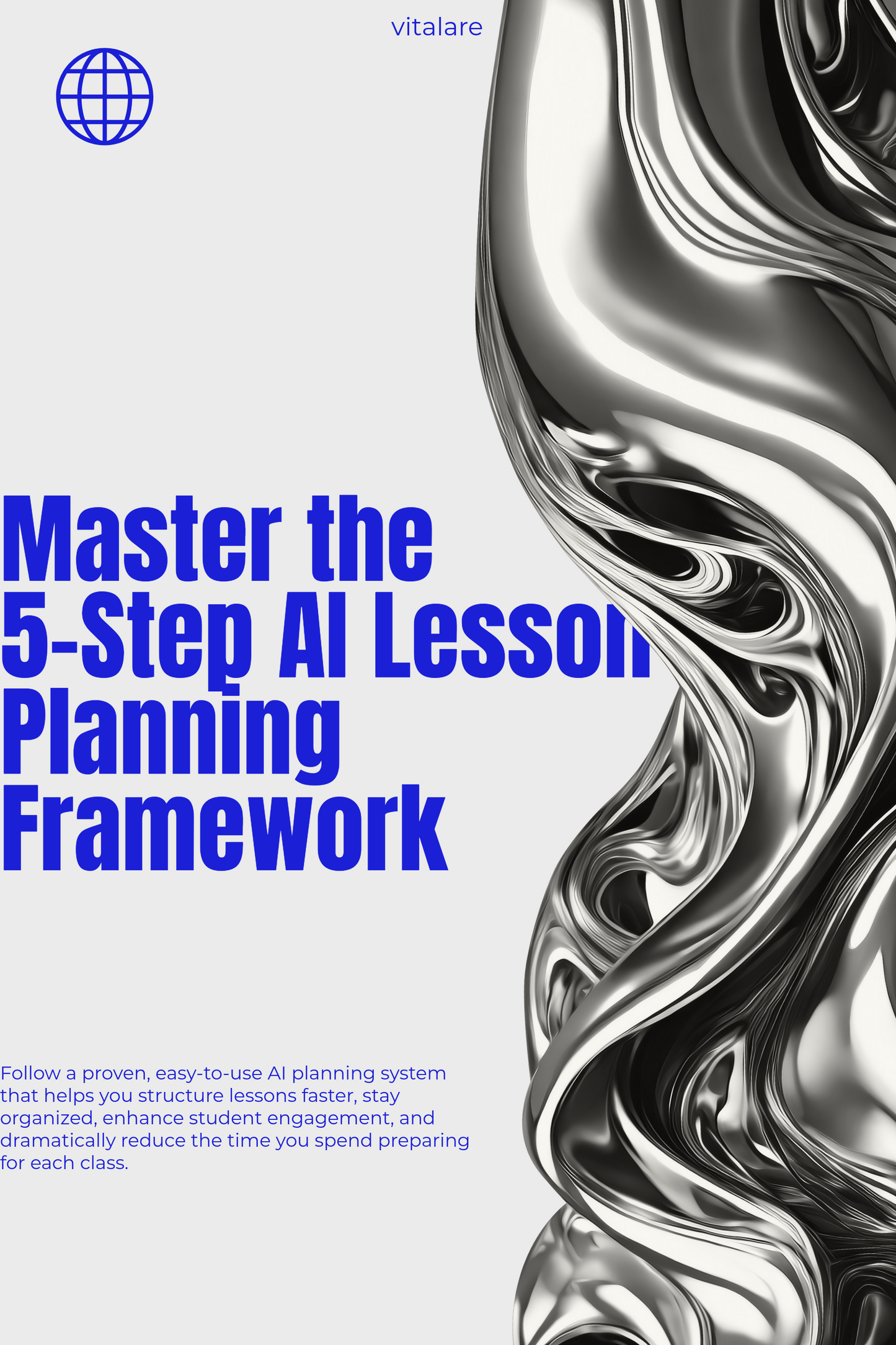 Product Cover "Master The 5-Step AI Lesson Planning Framework" for teachers