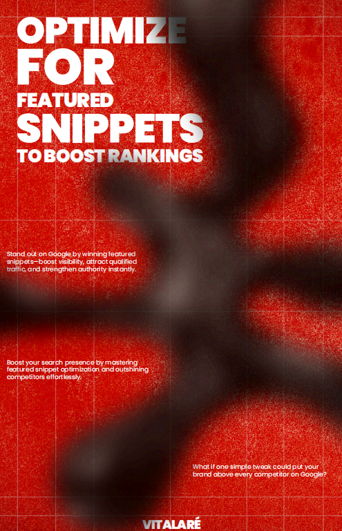 Featured Snippet Optimization Checklist Cover Page