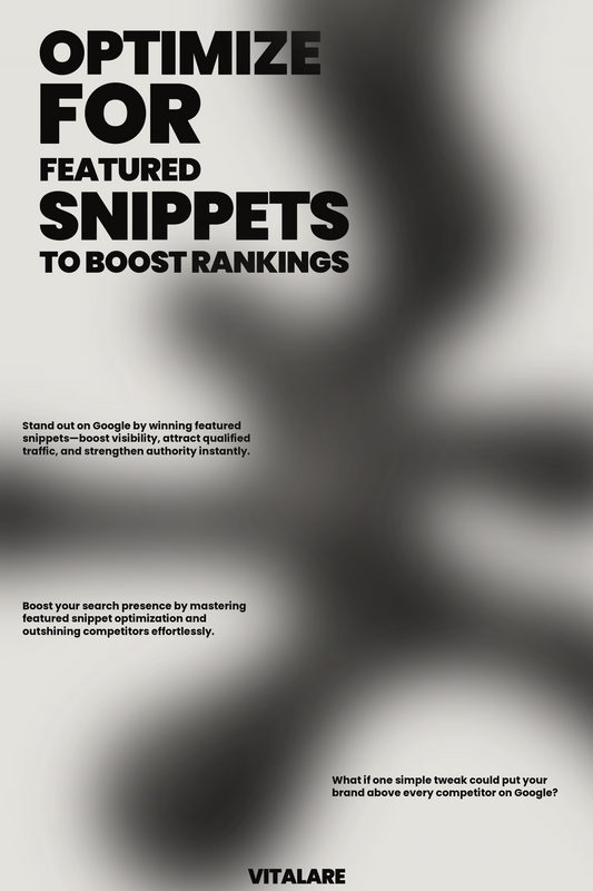 Featured Snippet Optimization Checklist Cover Page