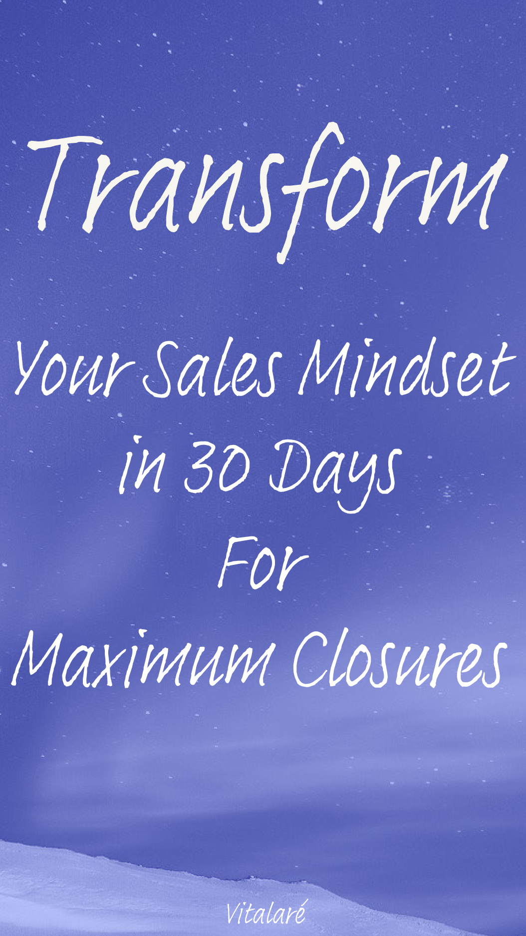 Cover image of the 30-day sales mindset training program checklist for professionals.