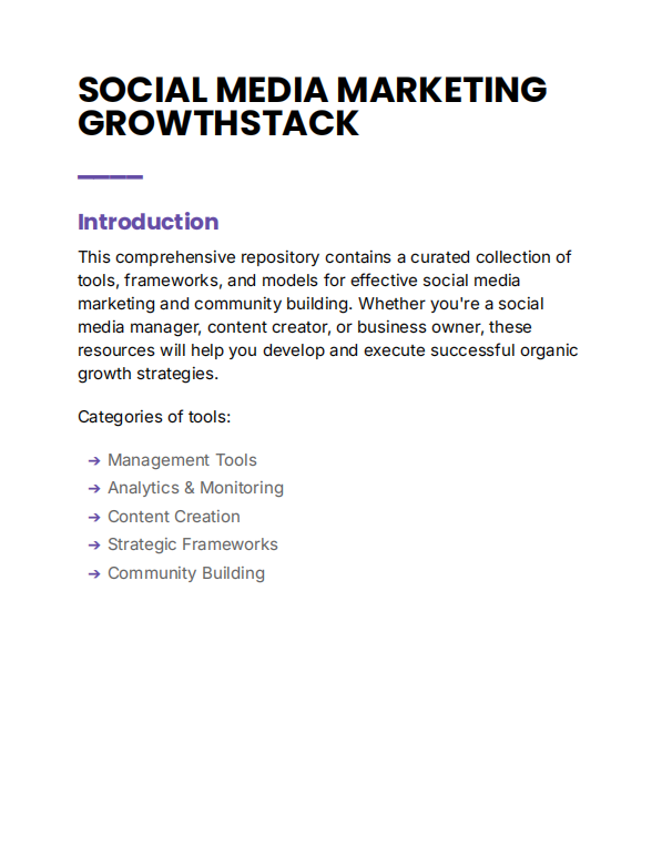 Introduction to Growthstack social media tools