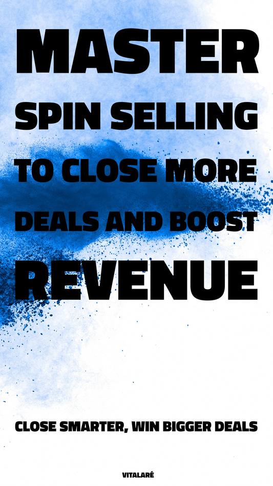 Cover image of the SPIN selling techniques for sales professionals guidebook.