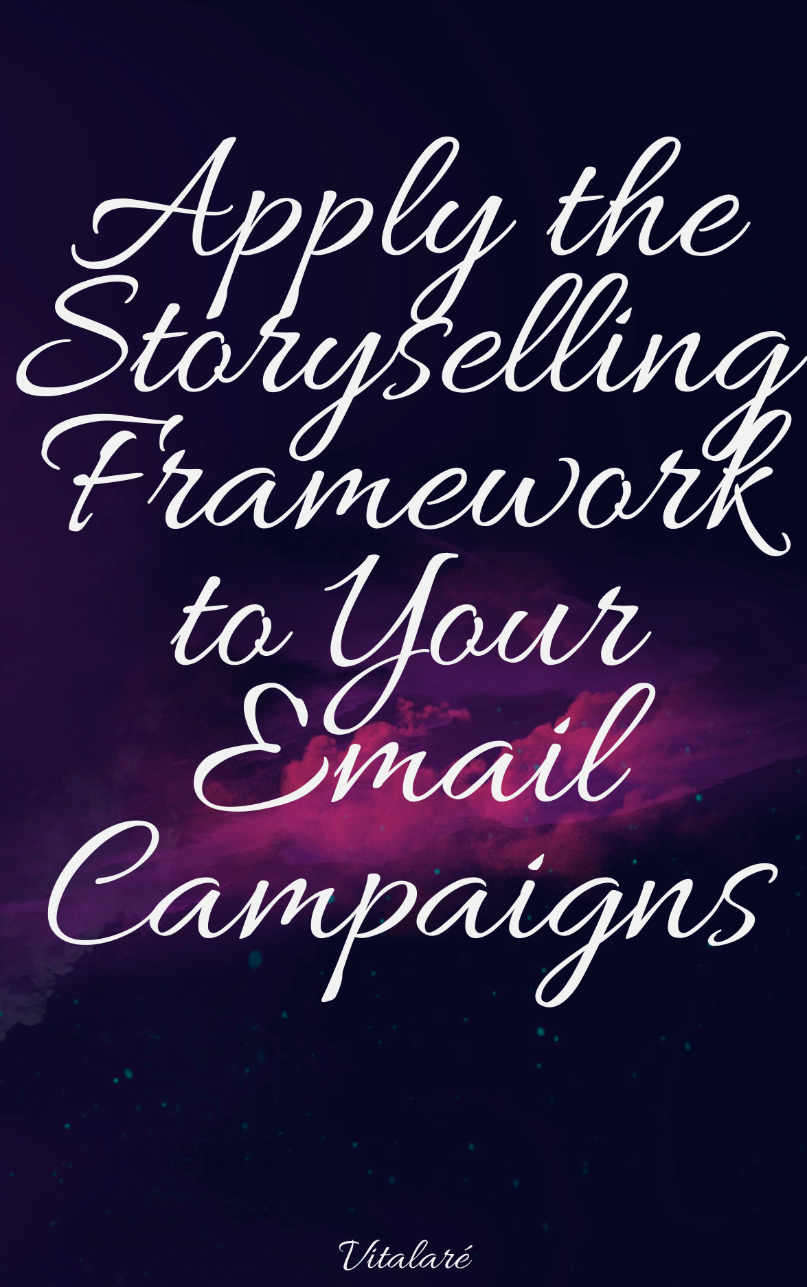 Cover of ‘Apply the Storyselling Framework to Your Email Campaigns’ checklist — step-by-step storyselling email framework for businesses.